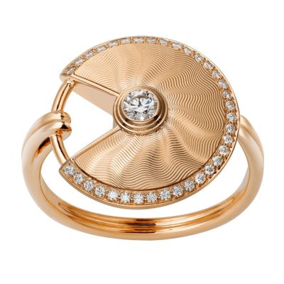 KDY-B4217200包镶圆幸运护身符17mm戒指