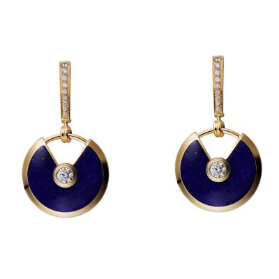 KDY-B8301222 17mm圆盘圆幸运符耳环