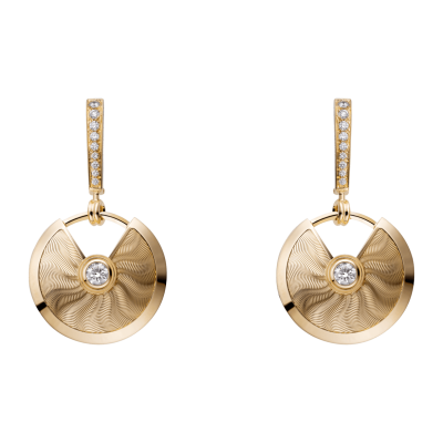 KDY-B8301233圆盘圆幸运护身符耳环