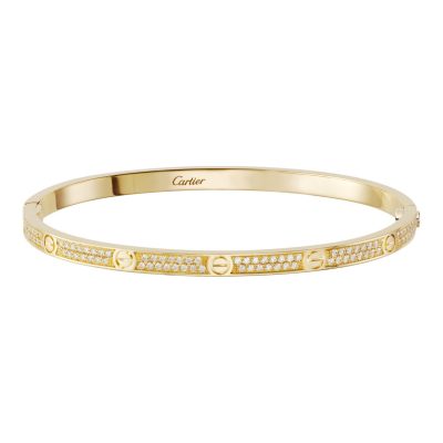 KDY-N6710617螺丝窄版满钻手镯