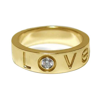 KDY-Q7352212-LOVE直条罗丝戒指