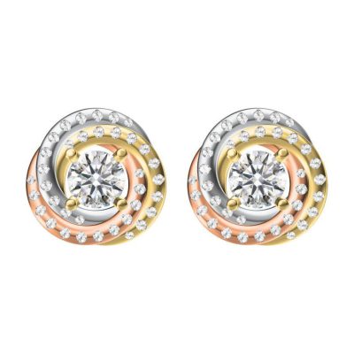 KDY-B7740705卡钻三环分色耳钉