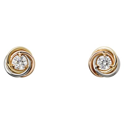 KDY-B8045300三环分色耳环耳钉