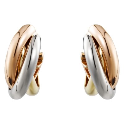 KDY-N8672539小号三环耳拍分色耳环