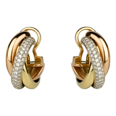 KDY-B7974085三环耳拍分色耳环