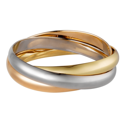 KDY-B6019902三环三色光金手镯