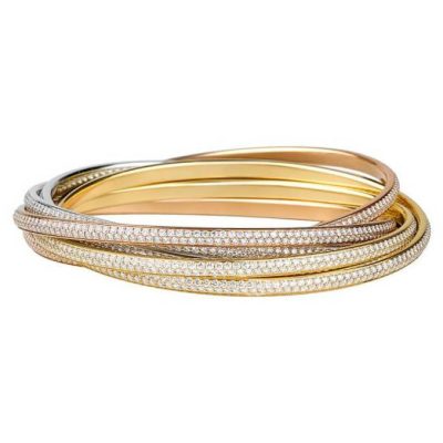 KDY-HP600500满钻六环分色手镯