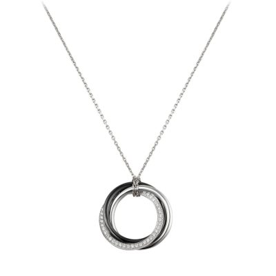 KDY-B3045500三环陶瓷单排钻圆环吊坠