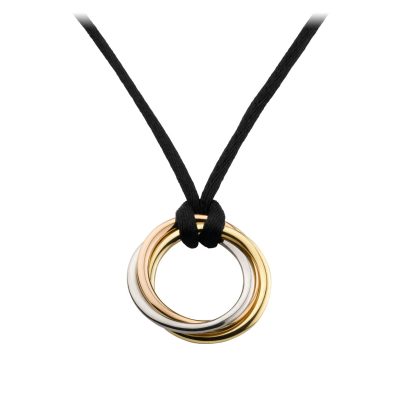 KDY-B3041200光金三环三色吊坠