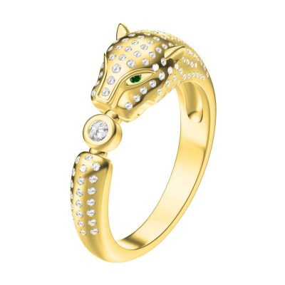 KDY-K5234740咬水泡豹子戒咬包桶客版戒指