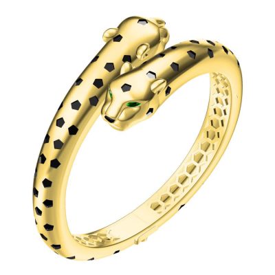 KDY-M2986723豹纹双豹头手镯