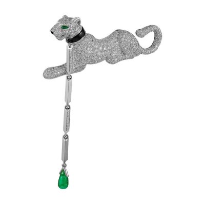 KDY-O1942653满钻豹子胸针