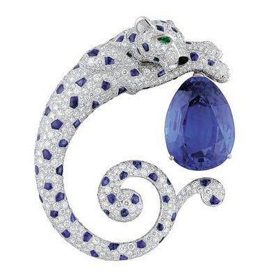 KDY-T4241241鱼尾豹胸针