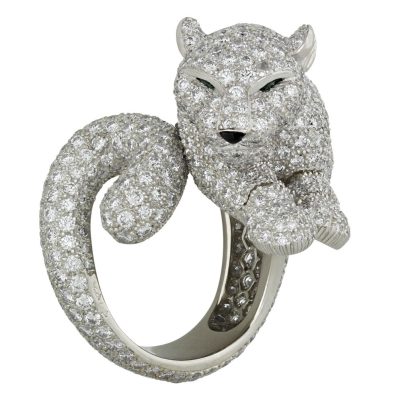 KDY-L7386653双脚豹戒指