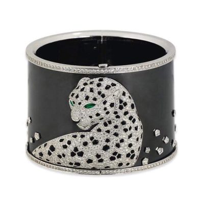 KDY-L1884406回头望黑玛瑙豹子手镯