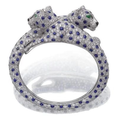 KDY-U8074552叉臂双头豹手镯