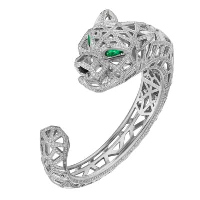 KDY-H6030217机械豹镂空开口手镯