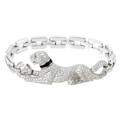 KDY-N6030200侧身豹子中字链手链