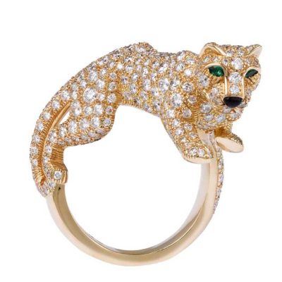 KDY-G4456779四脚豹戒指