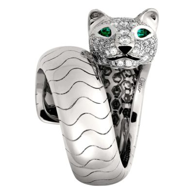 KDY-N4224100卷身豹子戒指