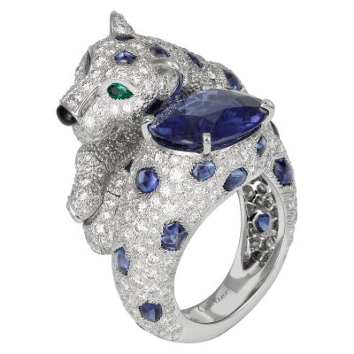 KDY-H4162500两脚豹戒指