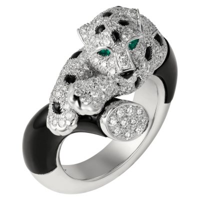 KDY-H4275500两脚豹戒指