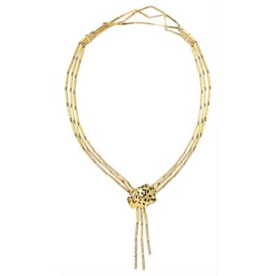 KDY-D2330355机械豹项链