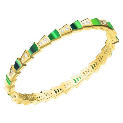 BGL-BR251297蛇手镯半镶玛瑙