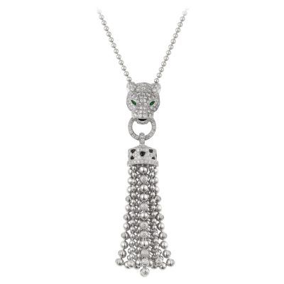 KDY-N7424212豹子头咬圈流苏吊坠