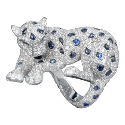 KDY-H4183300四脚豹戒指