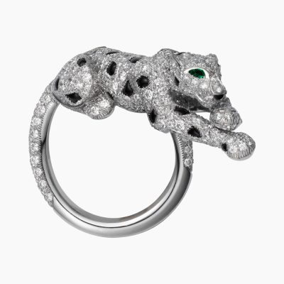 KDY-N4722100四脚豹子戒指