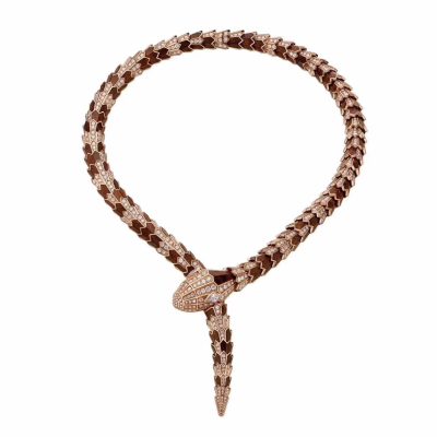 BGL-CL923792蛇项链刺身款半钻