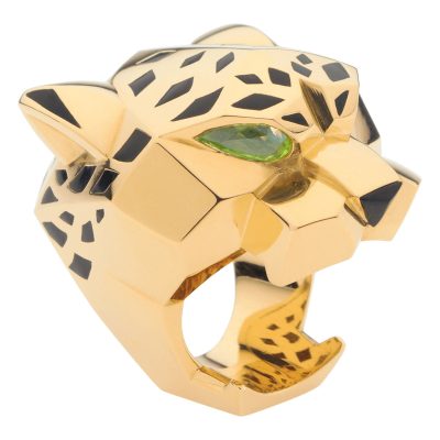 KDY-N4193100正面机械豹光金戒指