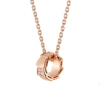 BGL-CL773703蛇半钻吊坠实心底