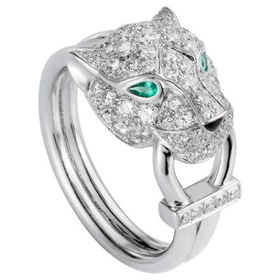 KDY-N4244700圆线豹子戒指