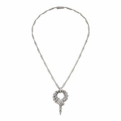 BGL-CL857903蛇卷身款满钻项链