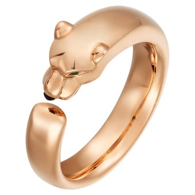 KDY-B4230000光金直身豹子客版戒指