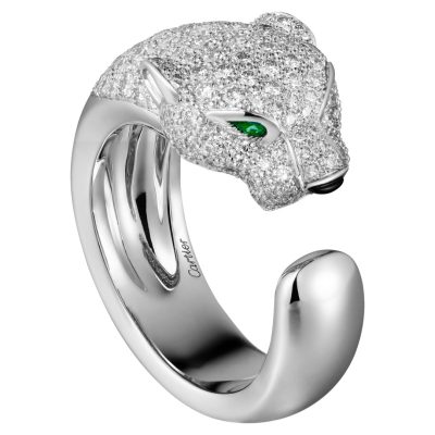 KDY-N4224900直身豹子开口臂戒指