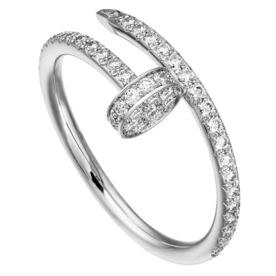 KDY-B4231600小号满钻钉子戒指