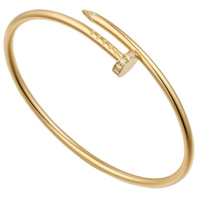 KDY-B6066117小号头尾镶钻钉子客版手镯