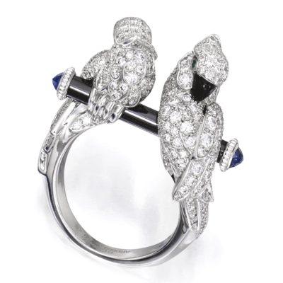 KDY-Q4451574双鹦鹉戒