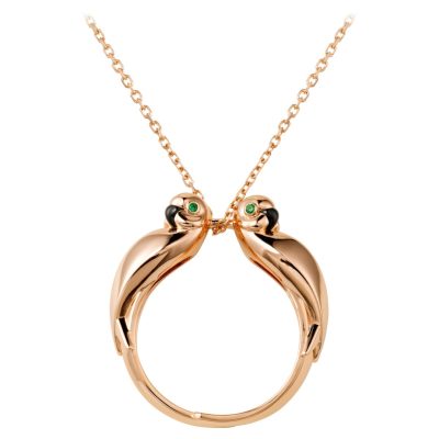 KDY-N7411000鹦鹉相思鸟吊坠