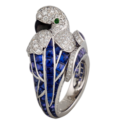 KDY-Z5873825鹦鹉蓝宝戒指