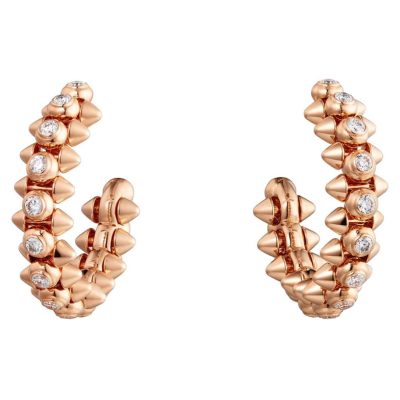 KDY-N8515173尖锥金字塔水泡铆钉耳环C形半圆形耳钉