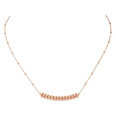 KDY-B7224744尖锥小号6.4mm宽铆钉栓链项链