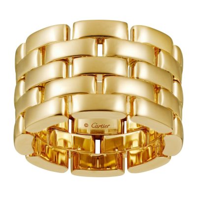 KDY-B4230700光金五排坦克戒指