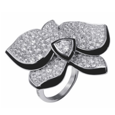 KDY-L8312076蝴蝶花满镶戒指