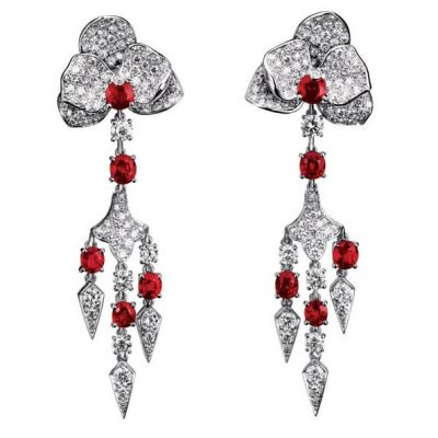 KDY-N1398672蝴蝶花耳环