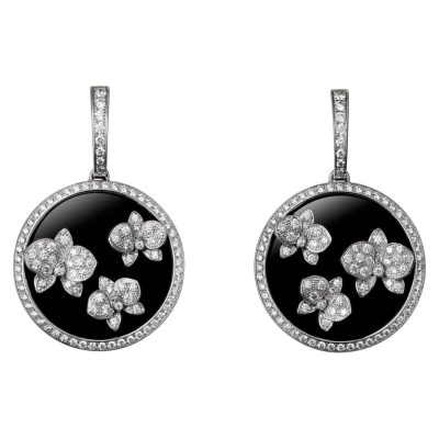 KDY-N8050400蝴蝶花圆形耳环耳拍