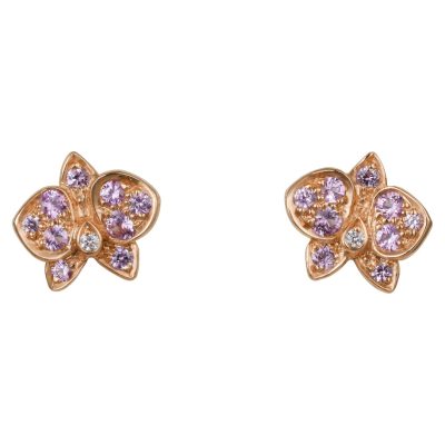 KDY-B8043800超小号蝴蝶花耳钉耳环